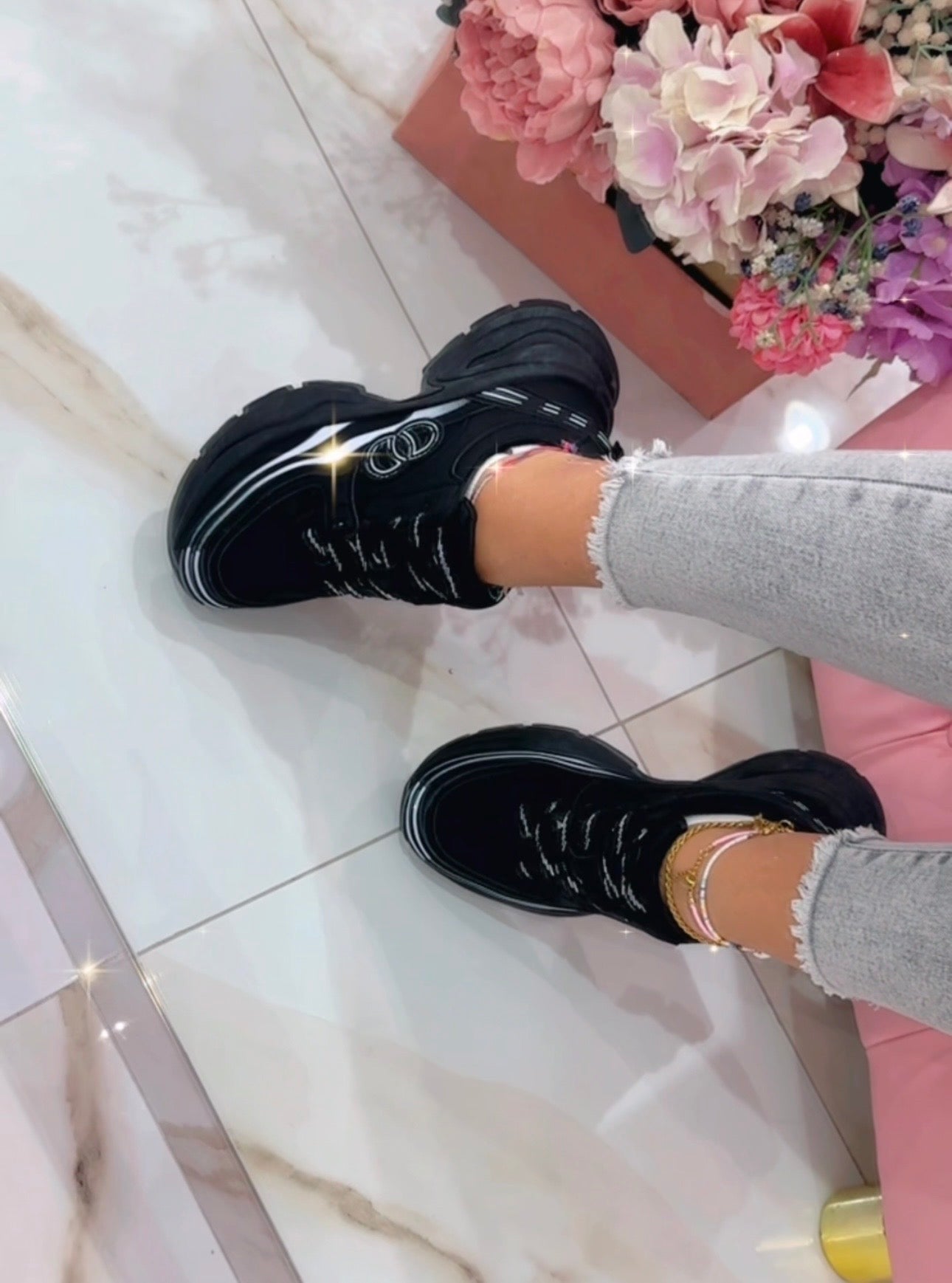Sneakers Bomber Nera