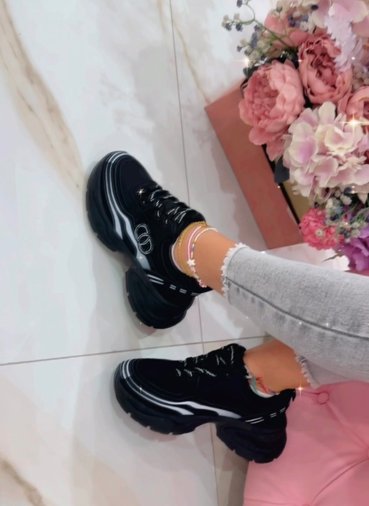 Sneakers Bomber Nera