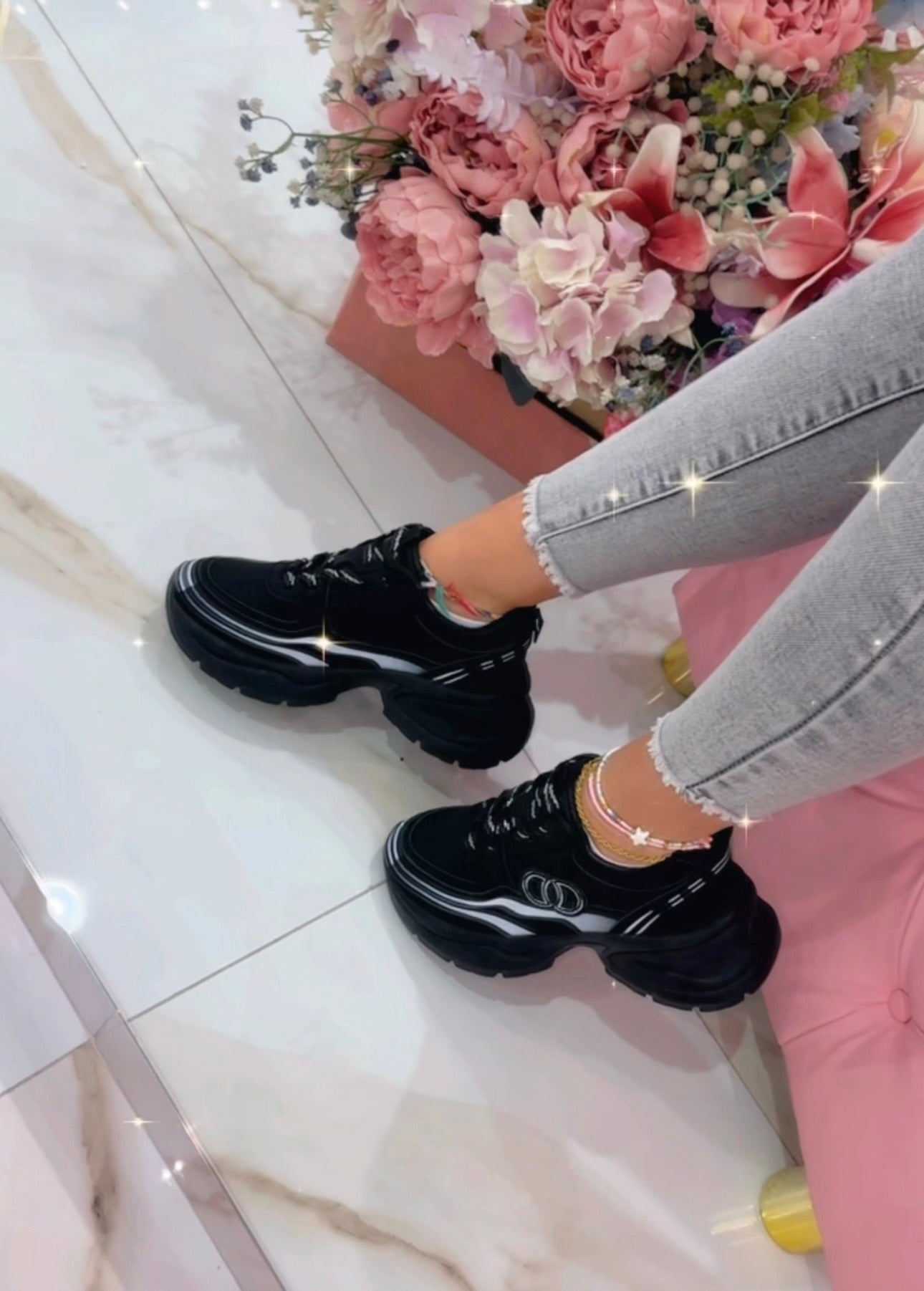 Sneakers Bomber Nera