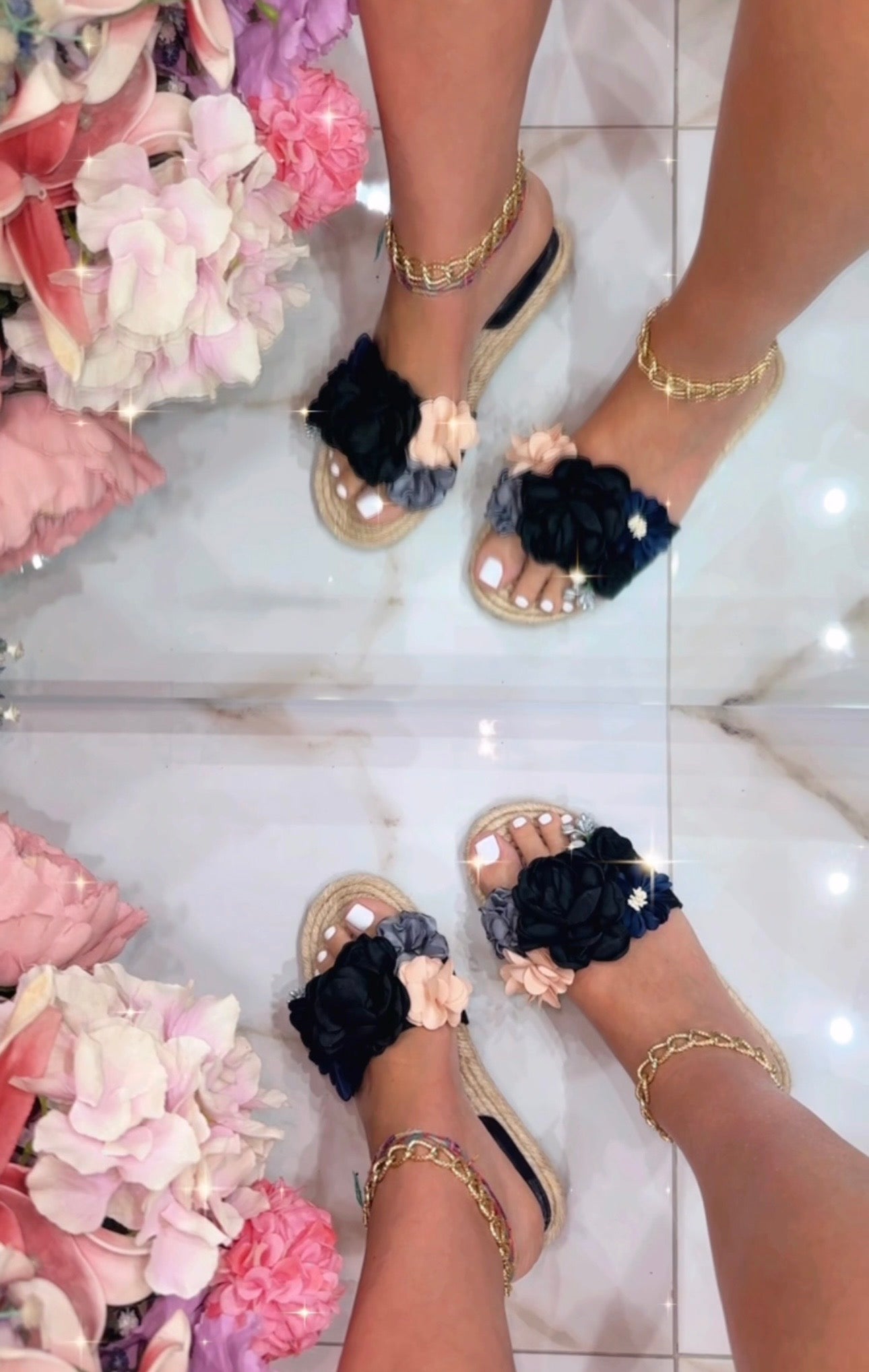 Ciabatte Flowers