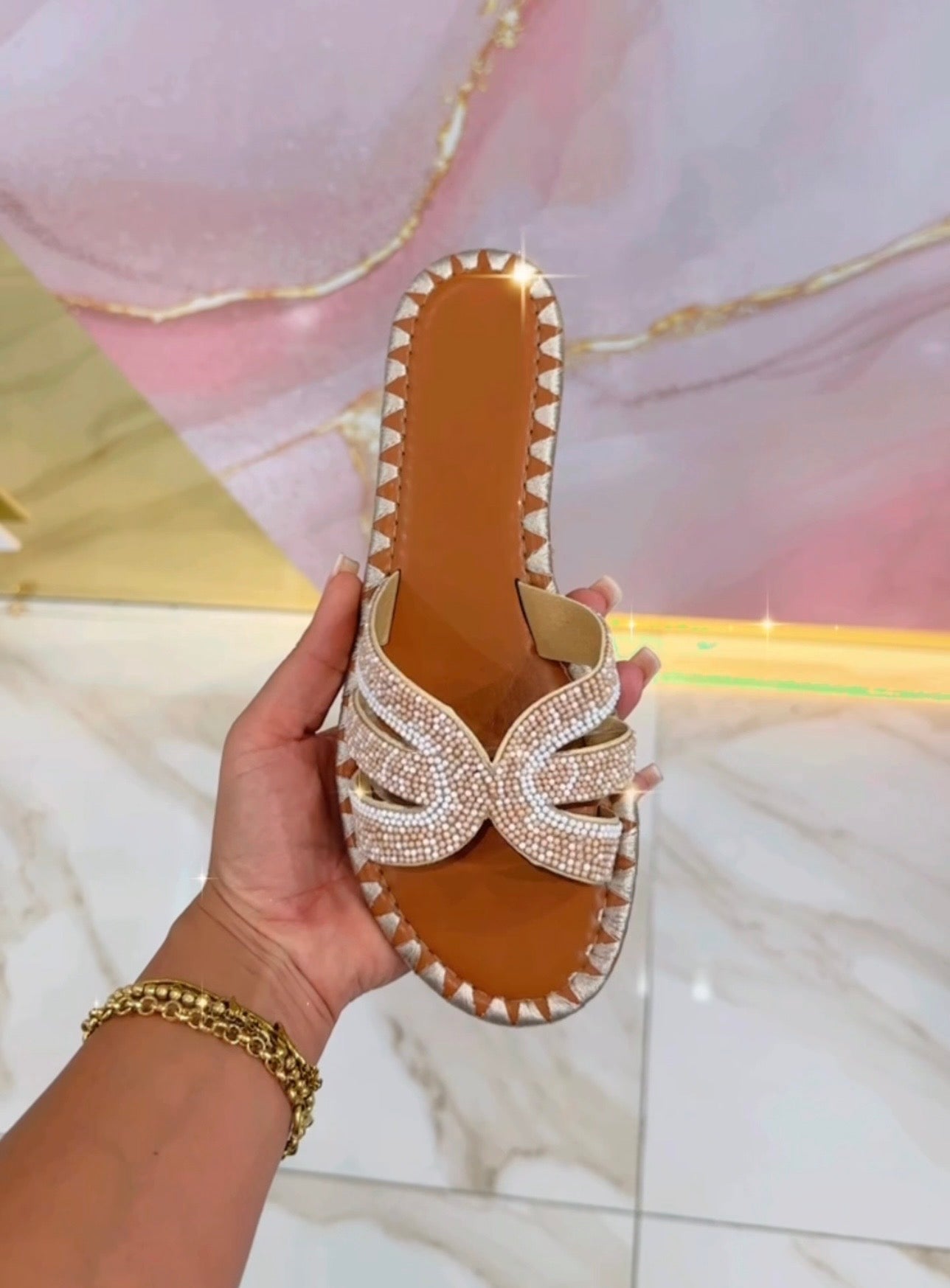 Ciabatte Alma Beige