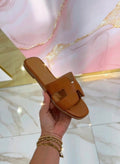 Ciabatte Hermès Cuoio
