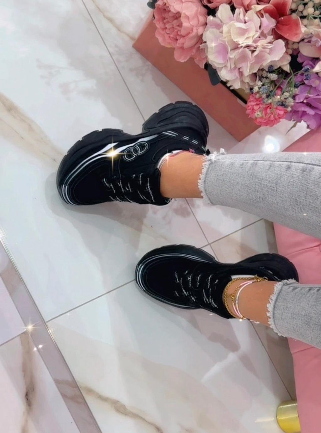 Sneakers Bomber Nera