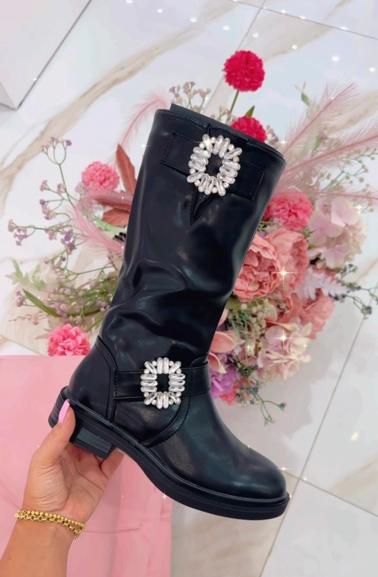 Anfibi con Strass