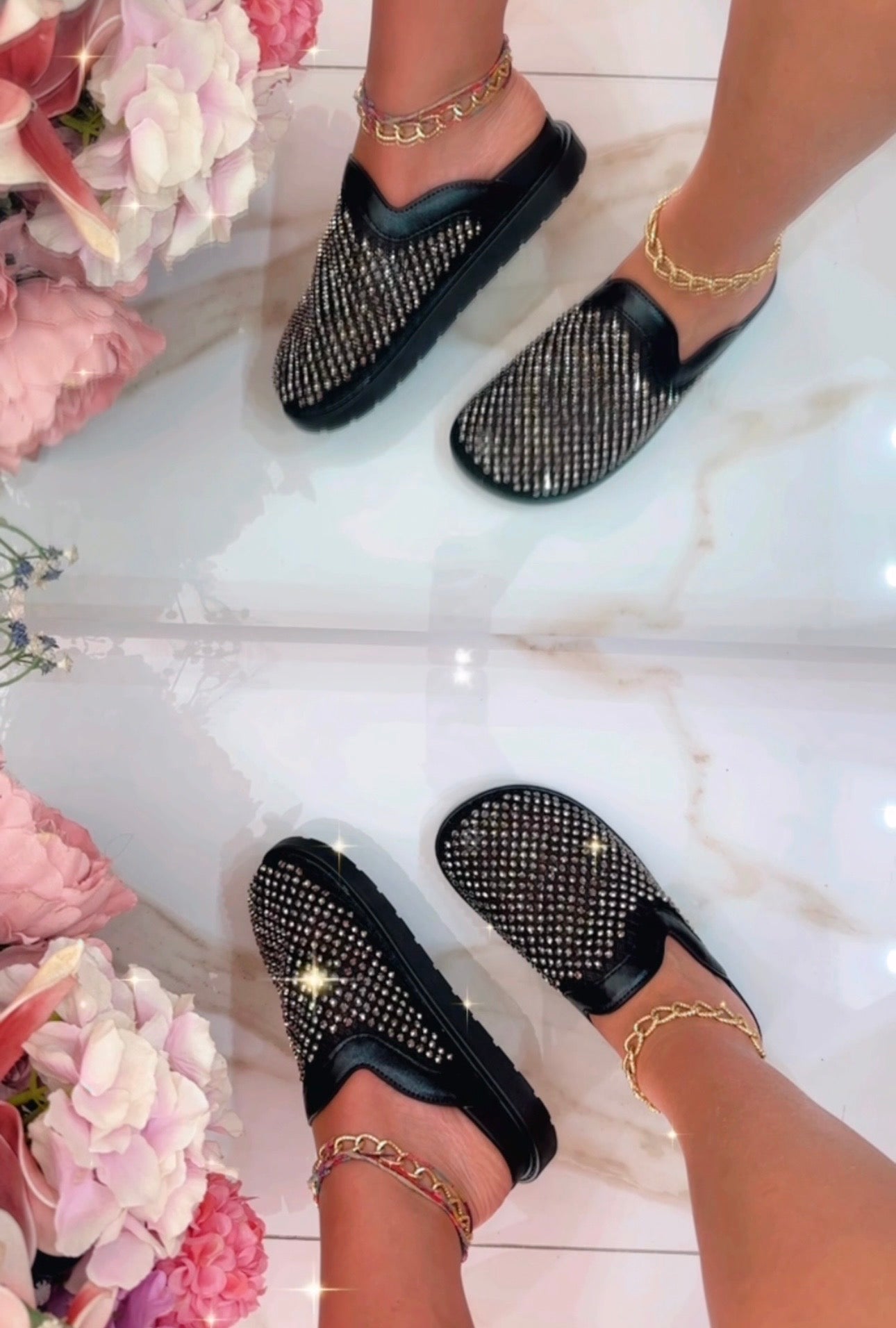 Ciabatte Birk Aura Black