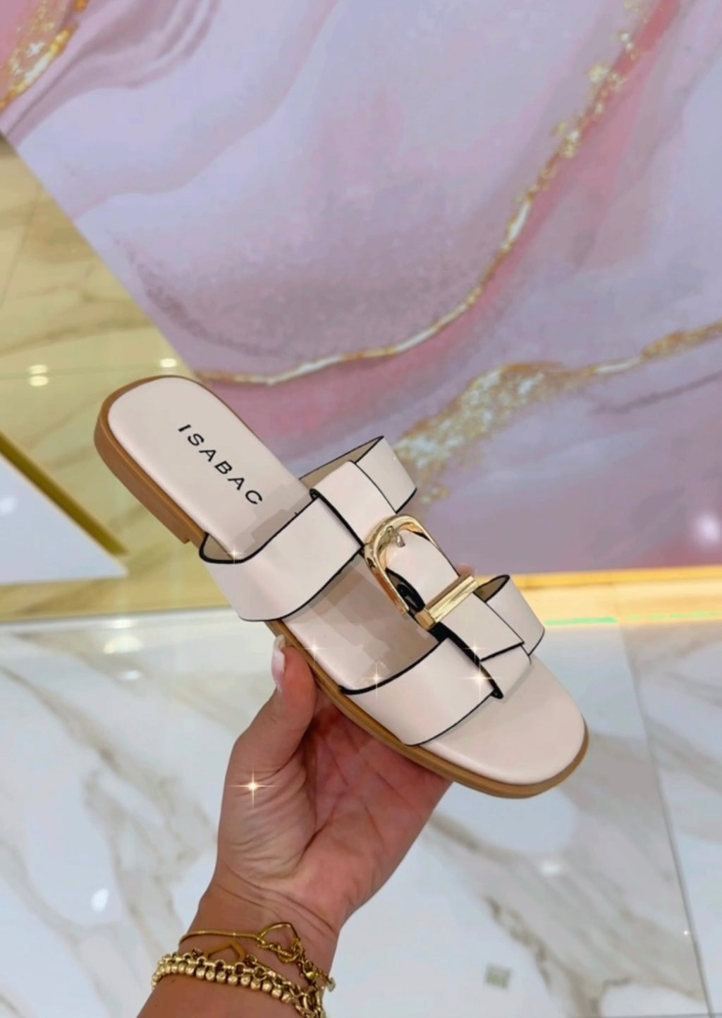 Ciabatte Ela Beige