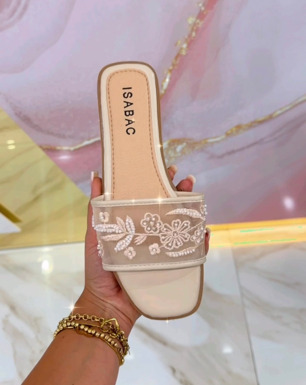Ciabatte Atena Beige