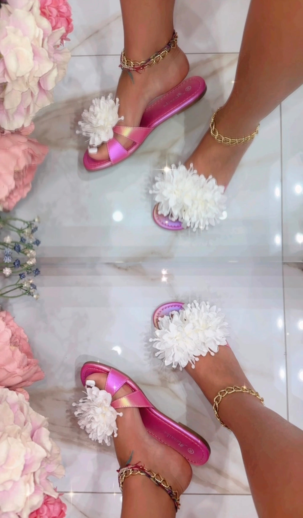 Ciabatte Iris HoloPink