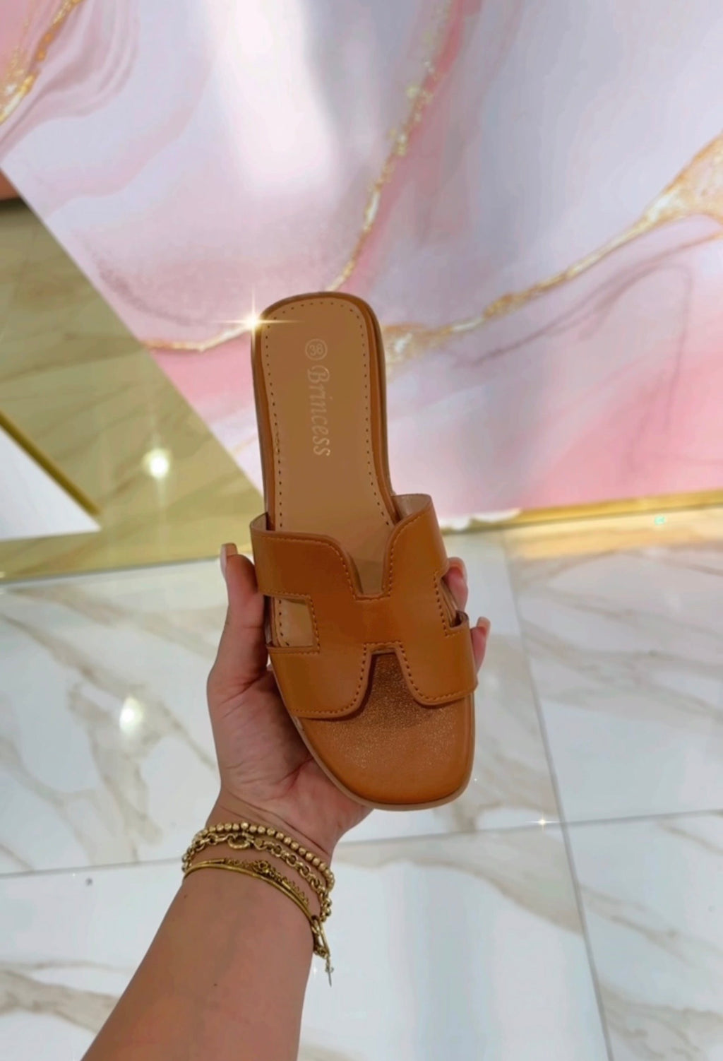 Ciabatte Hermès Cuoio