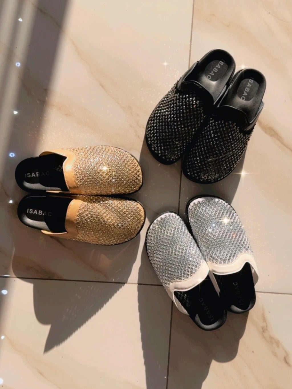 Ciabatte Birk Aura Gold