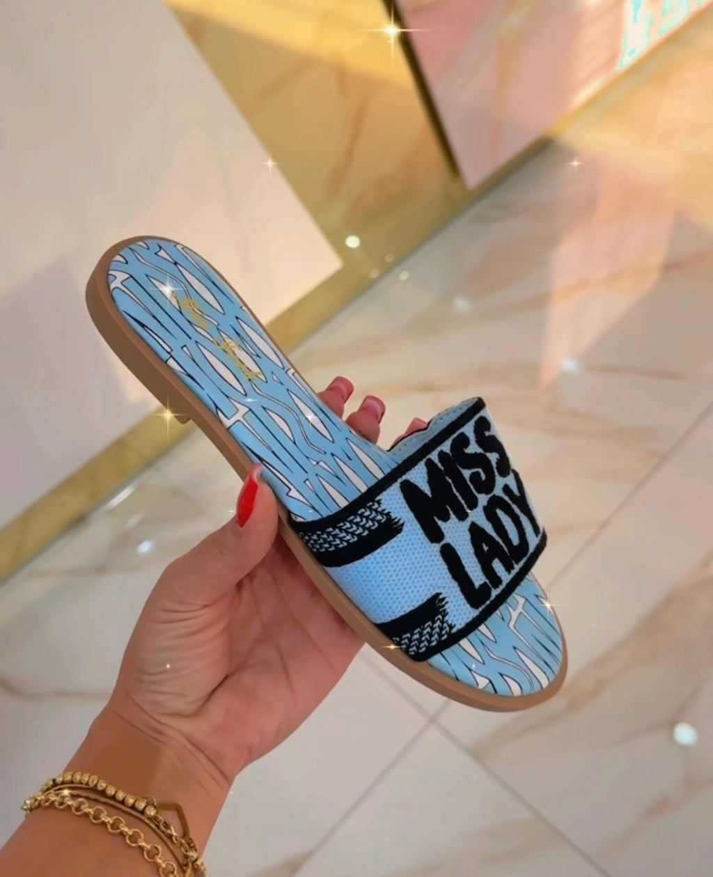 Ciabatte Miss Azzurre