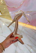 Sandali Oro a Spillo n40