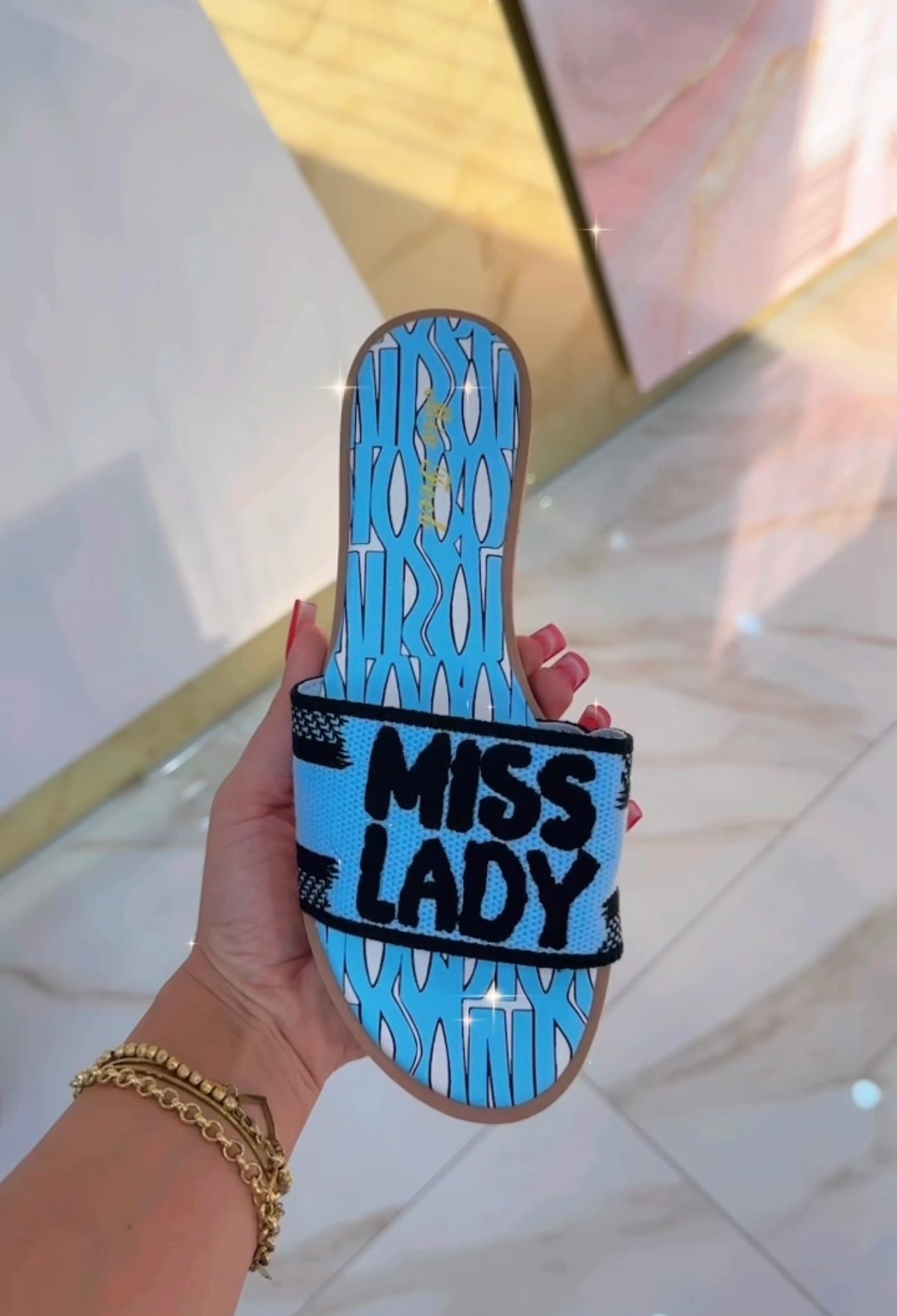 Ciabatte Miss Azzurre