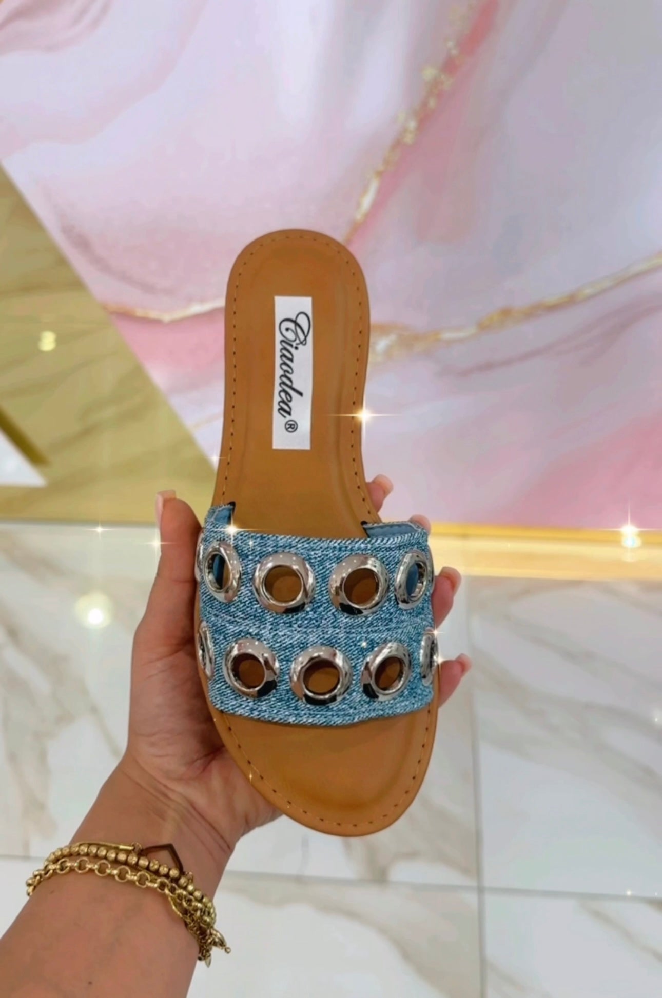 A. Ciabatte in Denim