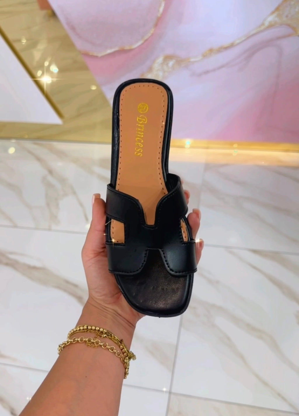 Ciabatte Hermès Nere