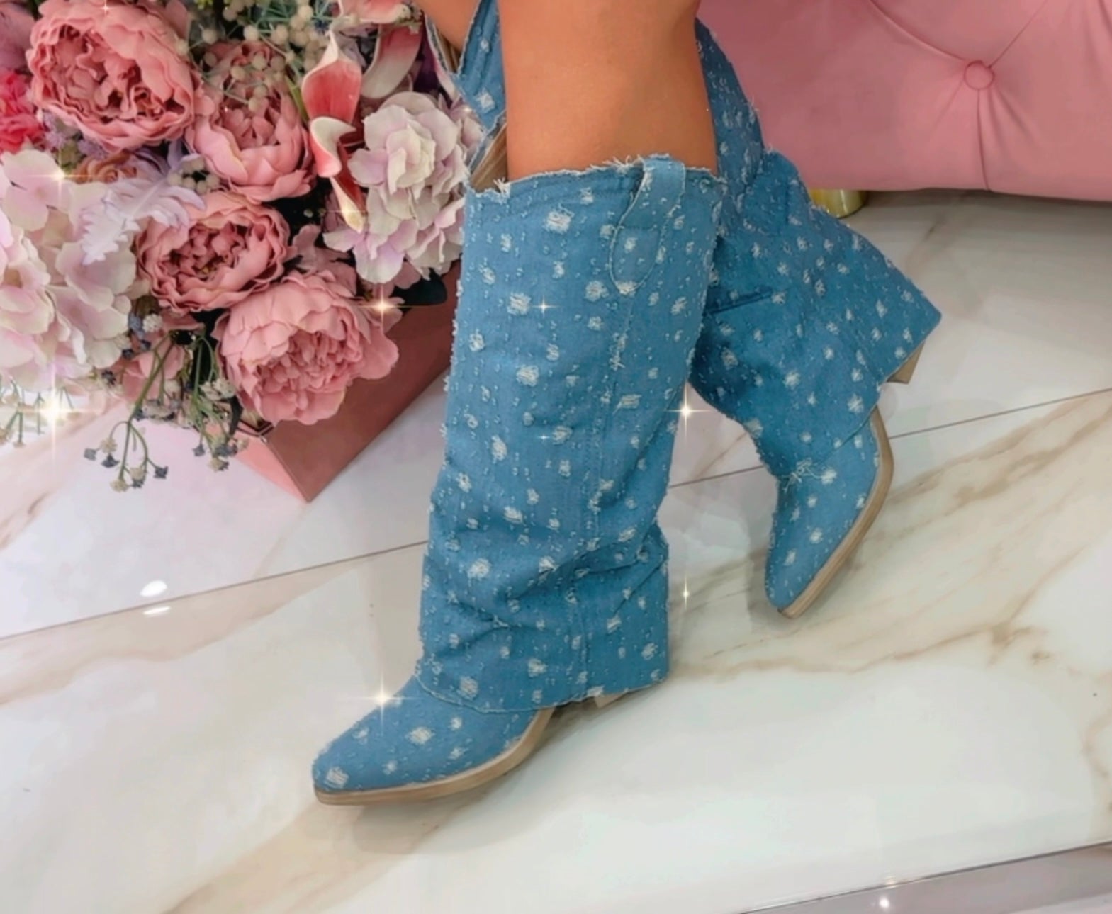 Camperos In Denim