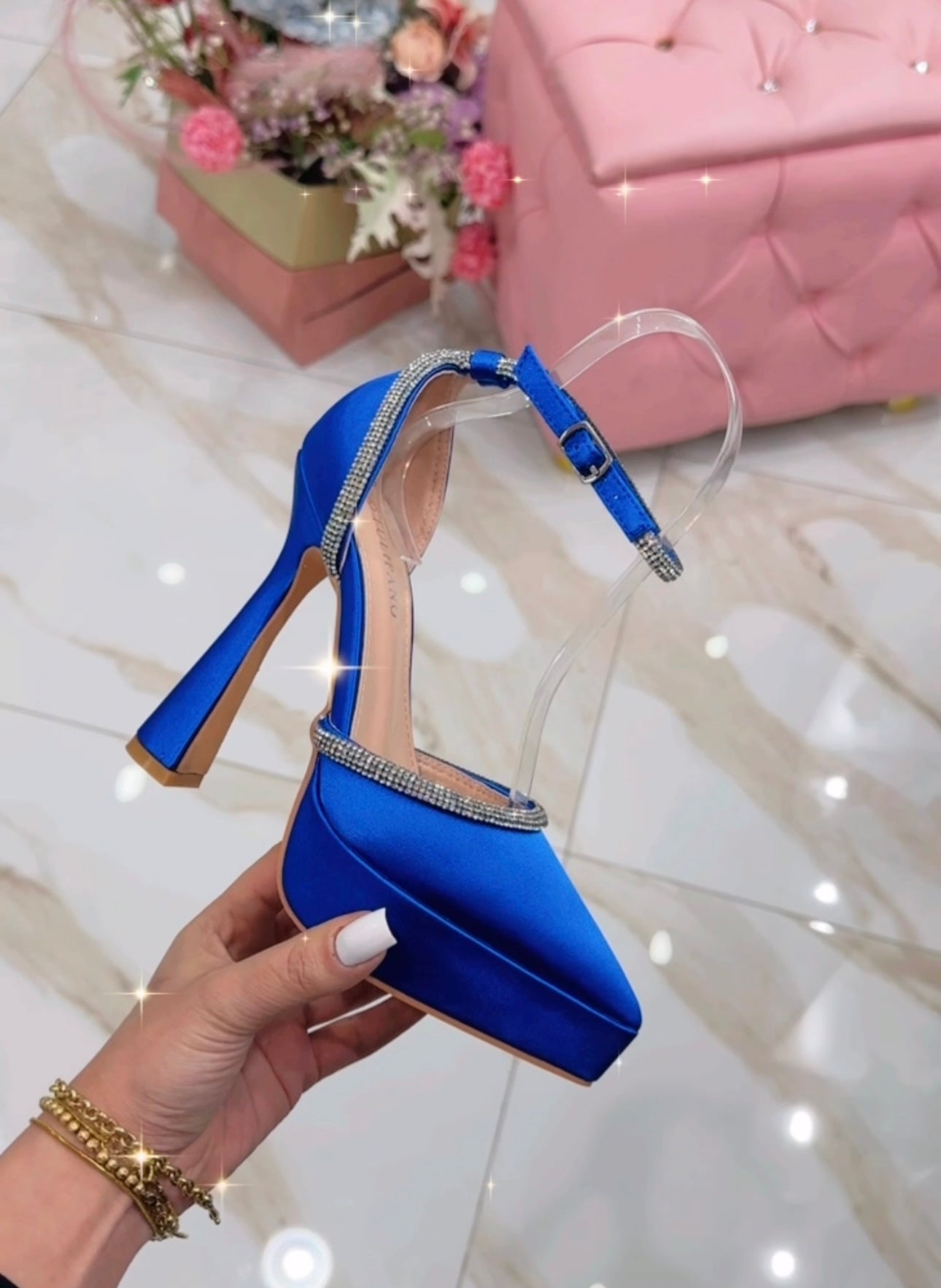 Décolleté Blu Gioiello