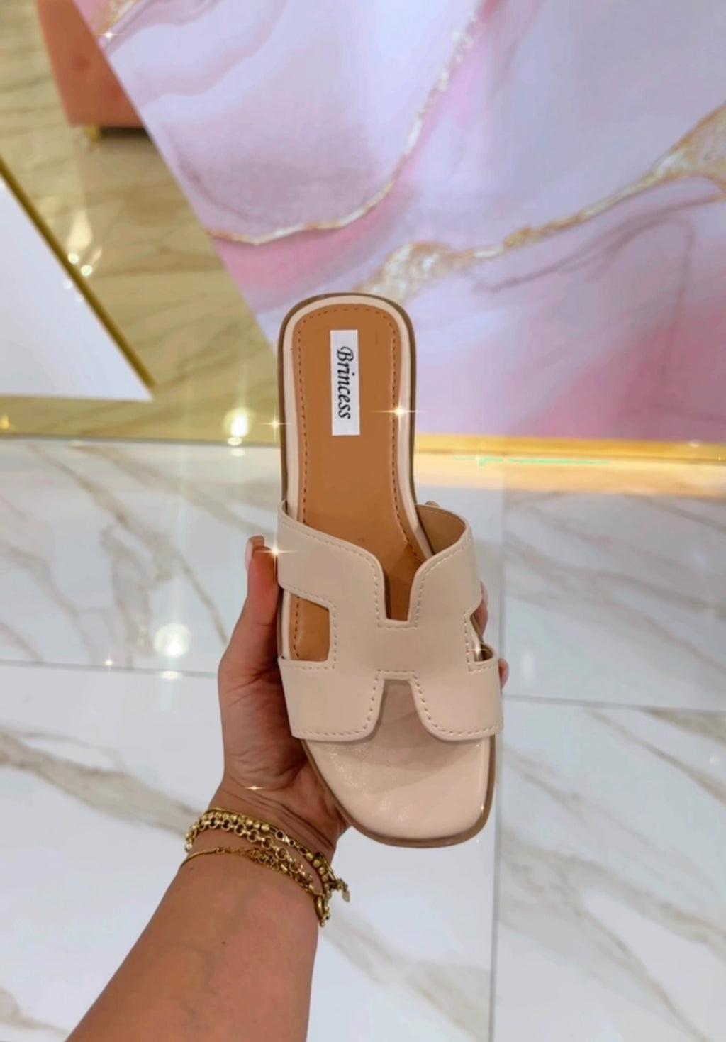 Ciabatte Hermès Beige