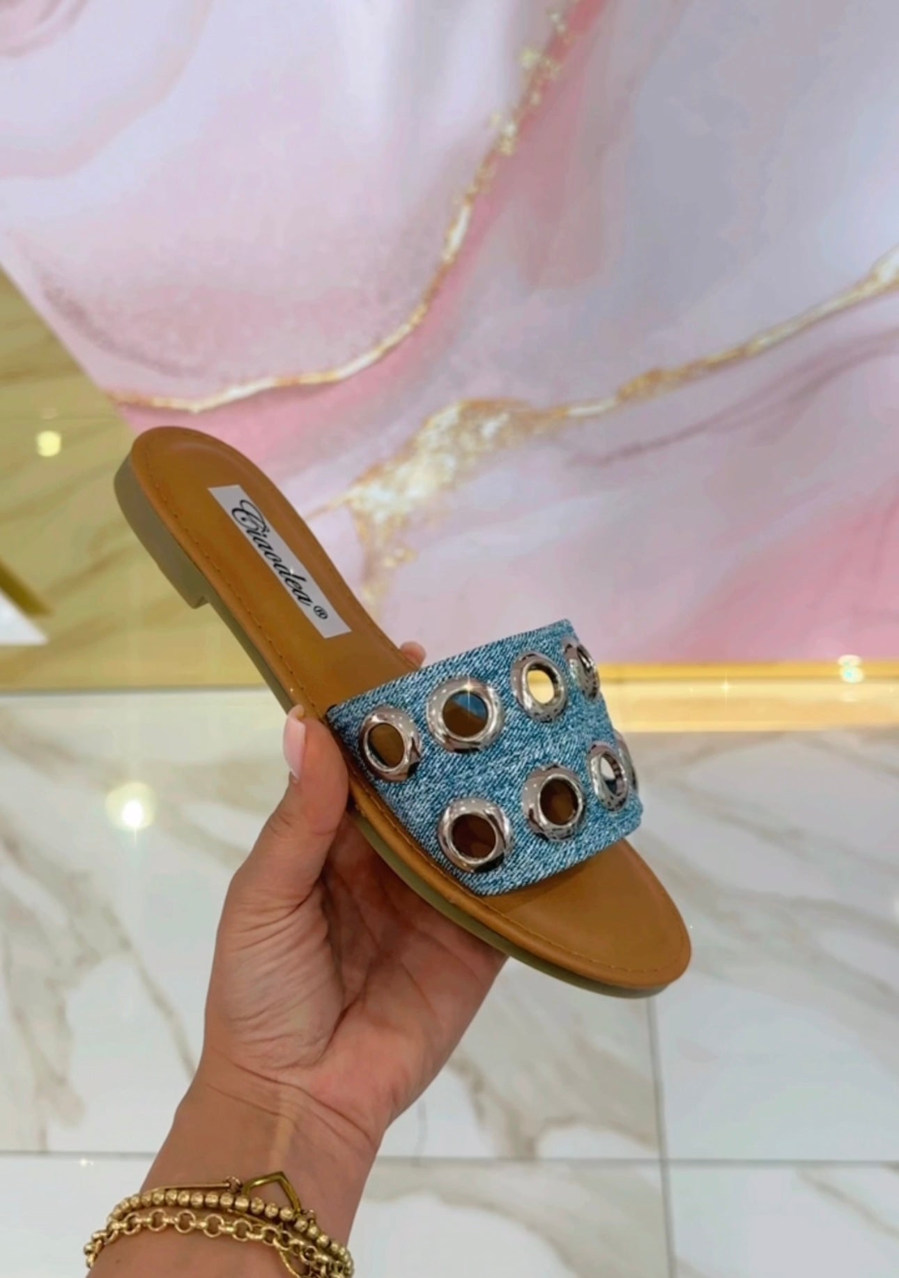 A. Ciabatte in Denim