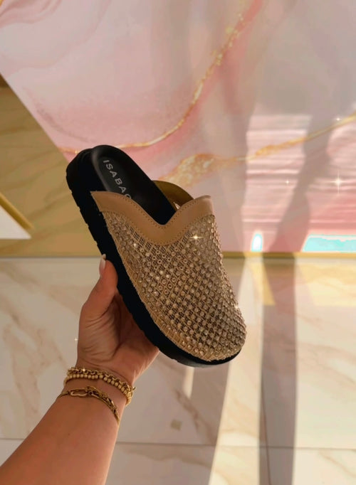 Ciabatte Birk Aura Gold