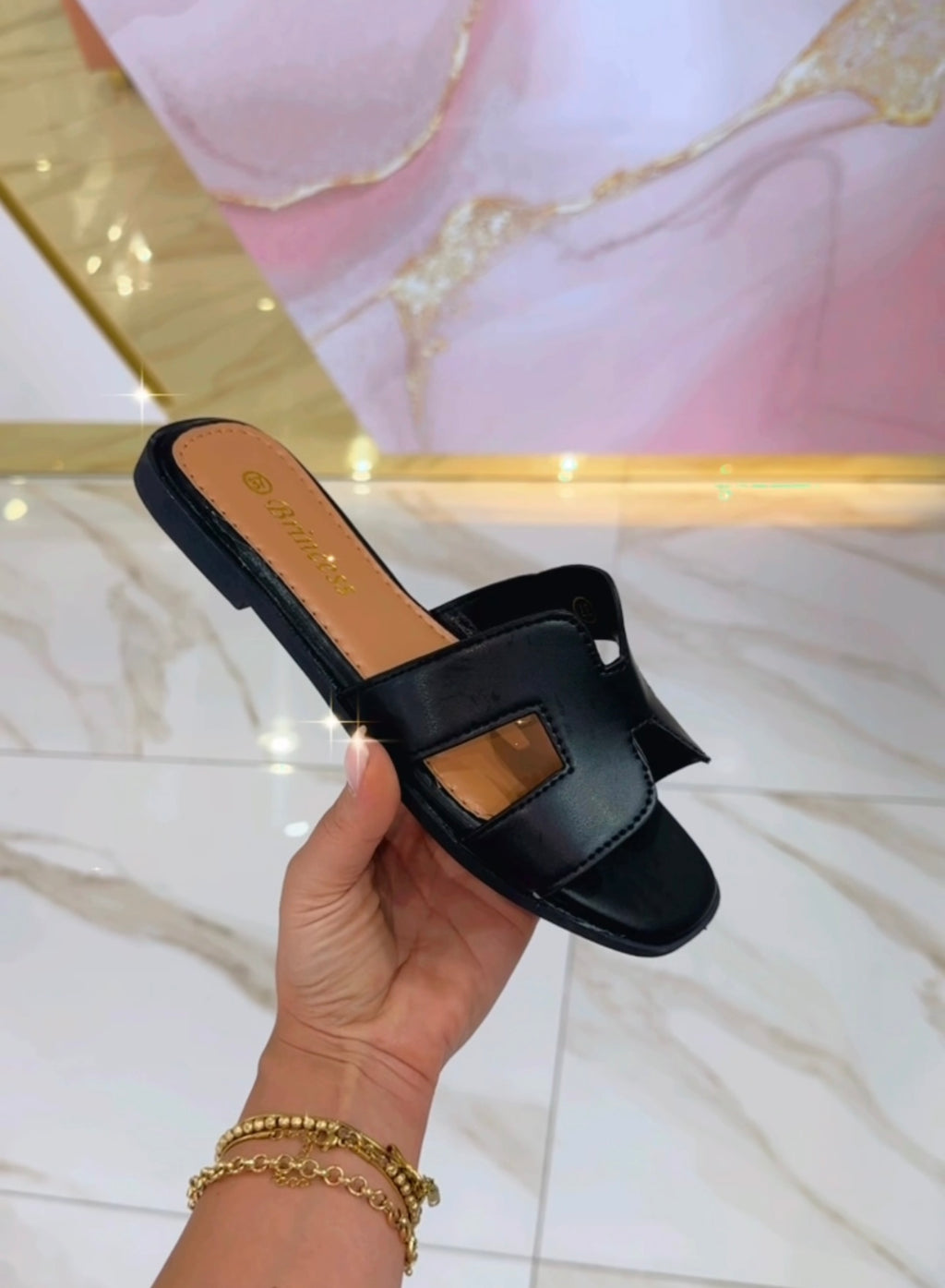 Ciabatte Hermès Nere