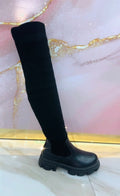 Anfibi Lunghi Elastici