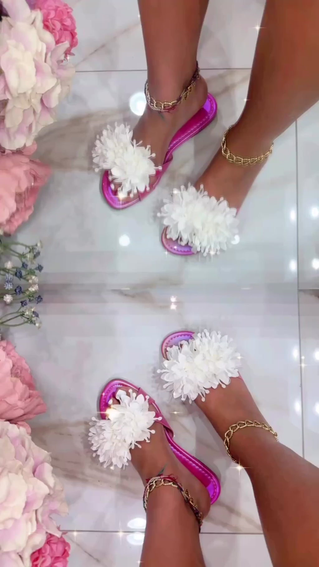 Ciabatte Iris HoloPink